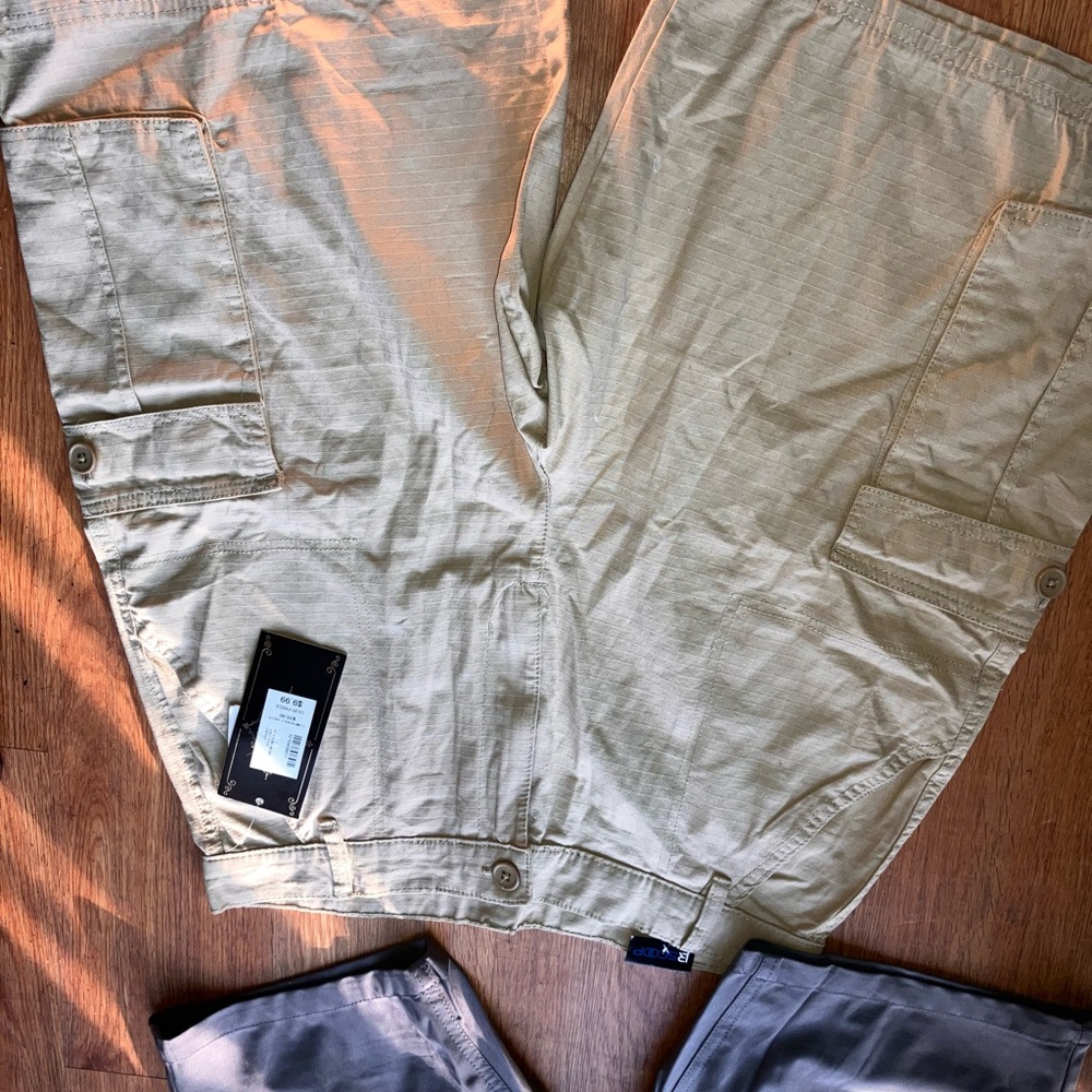 Men's Tan Cargo Pants